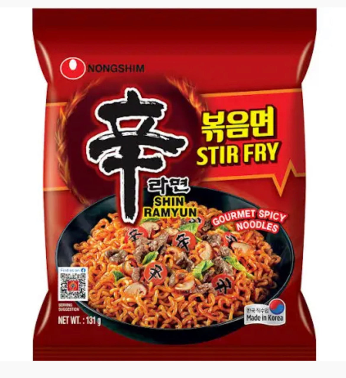 Shin Ramyun Stir Fry
